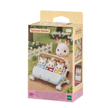 Sylvanian Families 5533 - Triplets Stroller