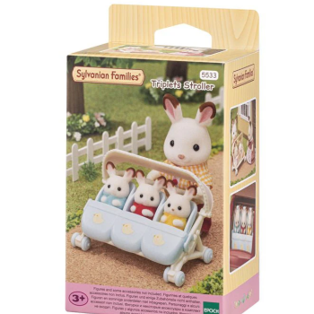 Sylvanian Families 5533 - Triplets Stroller