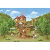 Sylvanian Families 5668 - Adventure Tree House Gift Set Camping Edition