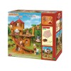 Sylvanian Families 5668 - Adventure Tree House Gift Set Camping Edition