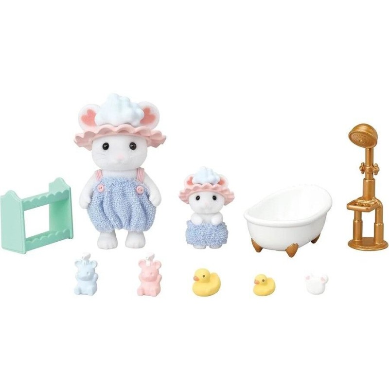 Sylvanian Families 5805 - Bath Time Bubble Siblings 