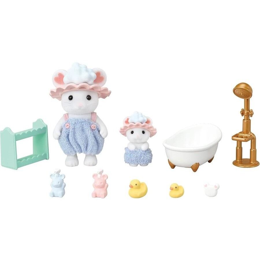 Sylvanian Families 5805 - Bath Time Bubble Siblings 