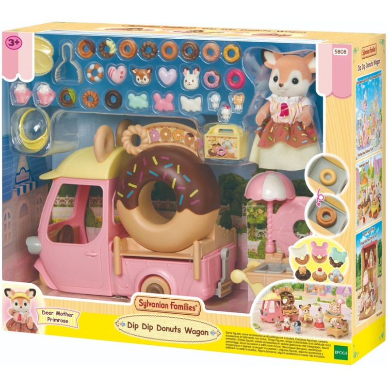 Sylvanian Families 5808 - Dip Dip Donut Wagon