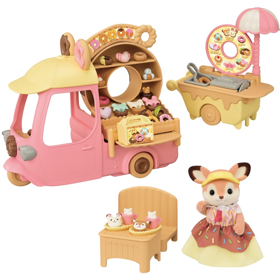Sylvanian Families 5808 - Dip Dip Donut Wagon