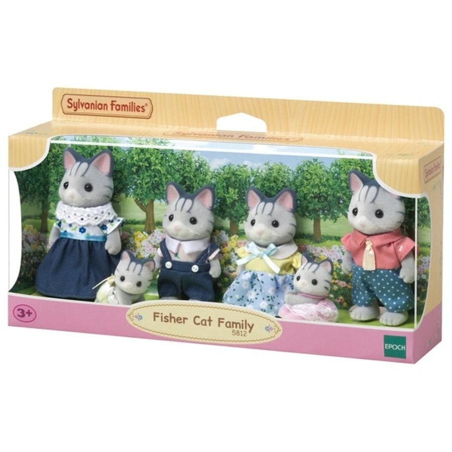 Sylvanian Families 5812 - Fisher Cat Family