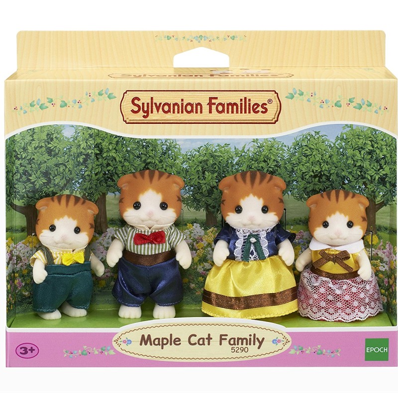 Sylvanian Families 5290 - Maple Cat Family 