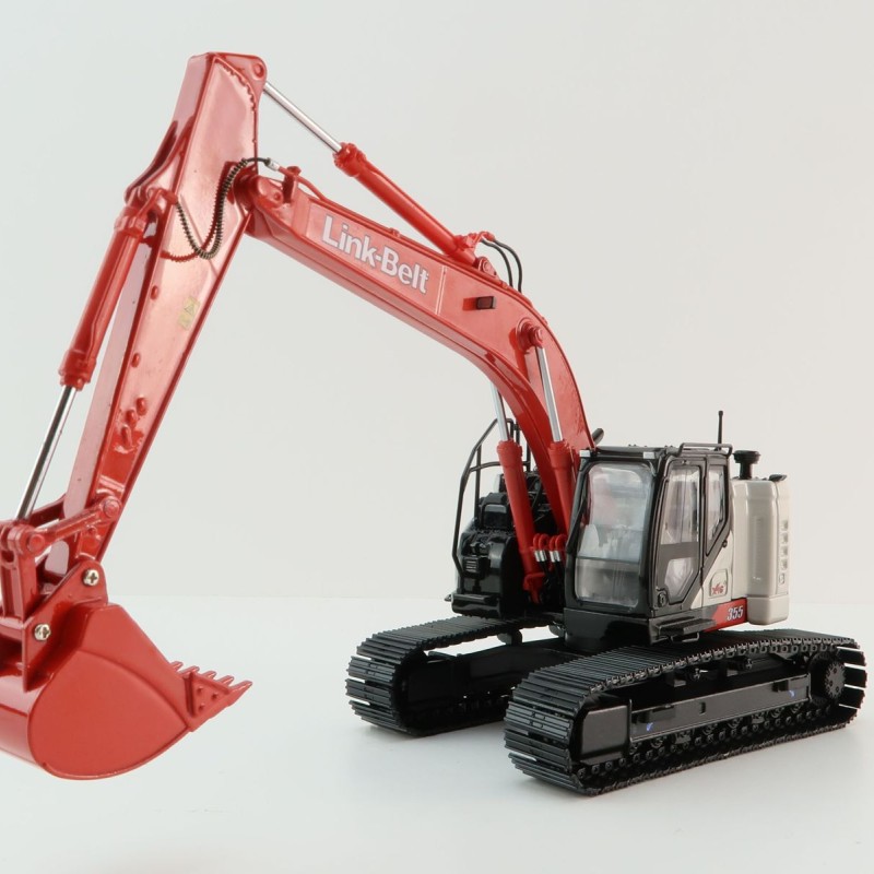 Replicars - Link-Belt 355-X4S Tracked Hydraulic Excavator Diecast 1:50