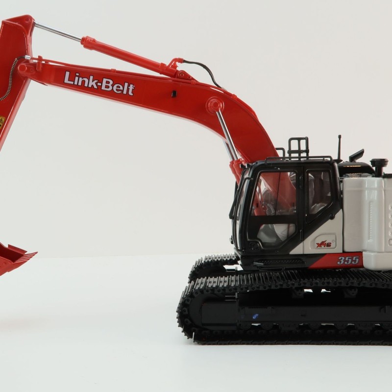 Replicars - Link-Belt 355-X4S Tracked Hydraulic Excavator Diecast 1:50