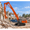 SHINSEI - Hitachi ZX350 LCK Excavator with High Reach Demolition Crusher and 2nd Boom with Bucket 1:50