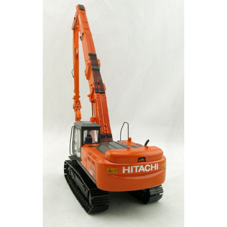 SHINSEI - Hitachi 350 LC K Excavator with High Reach Demolition Crusher and 2nd Boom with Bucket 1:50