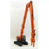SHINSEI - Hitachi 350 LC K Excavator with High Reach Demolition Crusher and 2nd Boom with Bucket 1:50