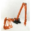SHINSEI - Hitachi 350 LC K Excavator with High Reach Demolition Crusher and 2nd Boom with Bucket 1:50