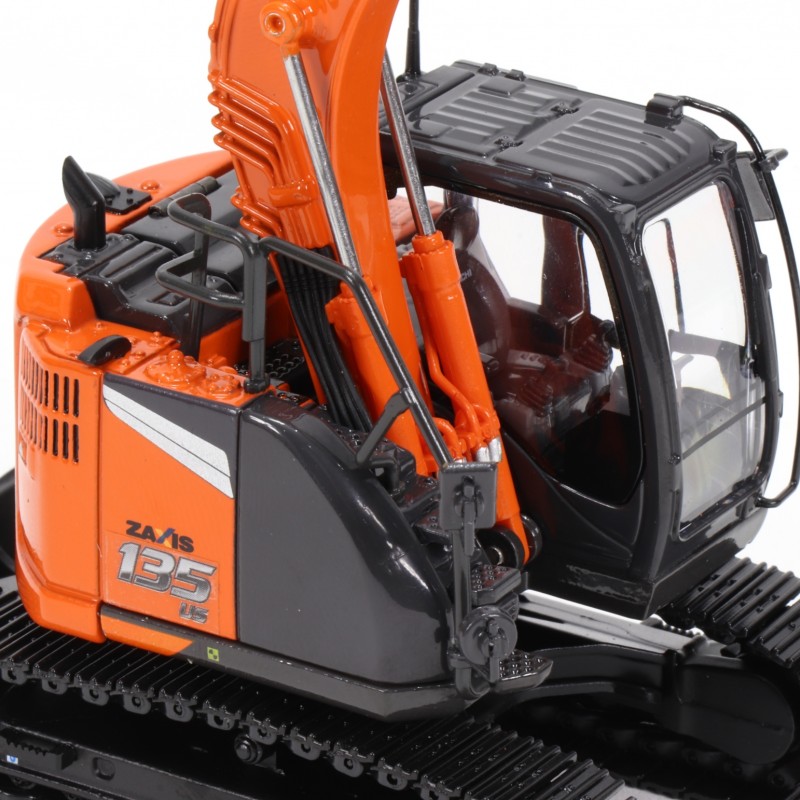 TMC Models Hitachi ZX135US-7 Tracked Hydraulic Excavator New 2023 - Scale 1:50