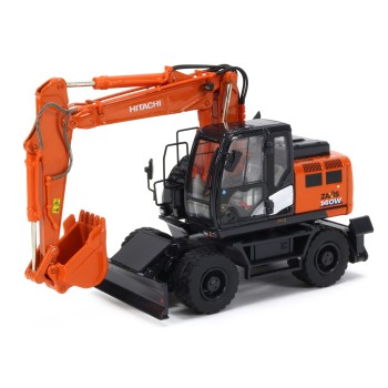 TMC Models Hitachi ZX140W-6 Wheeled Hydraulic Excavator Diecast 1:50