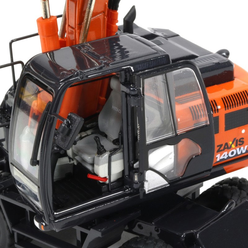 TMC Models Hitachi ZX140W-6 Wheeled Hydraulic Excavator Diecast 1:50
