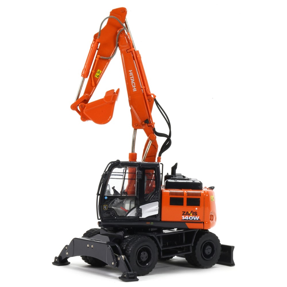 TMC Models Hitachi ZX140W-6 Wheeled Hydraulic Excavator Diecast 1:50