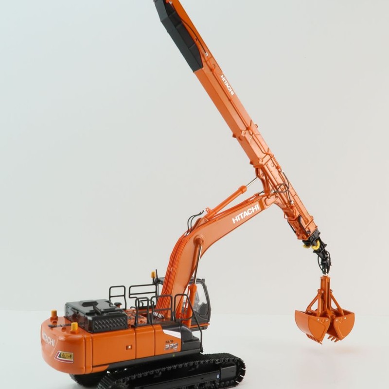 TMC Models Hitachi ZX330LC-7 Telescopig Arm Tracked Hydraulic Excavator New 2024 - Scale 1:50