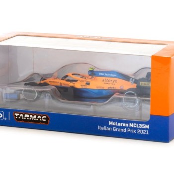 Tarmac Works McLaren MCL35M - Italian Grand Prix 2021 Nando Norris - Scale 1:64