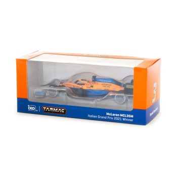 Tarmac Works McLaren MCL35M - Italian Grand Prix 2021 Winner - Daniel Ricciardo - Scale 1:64