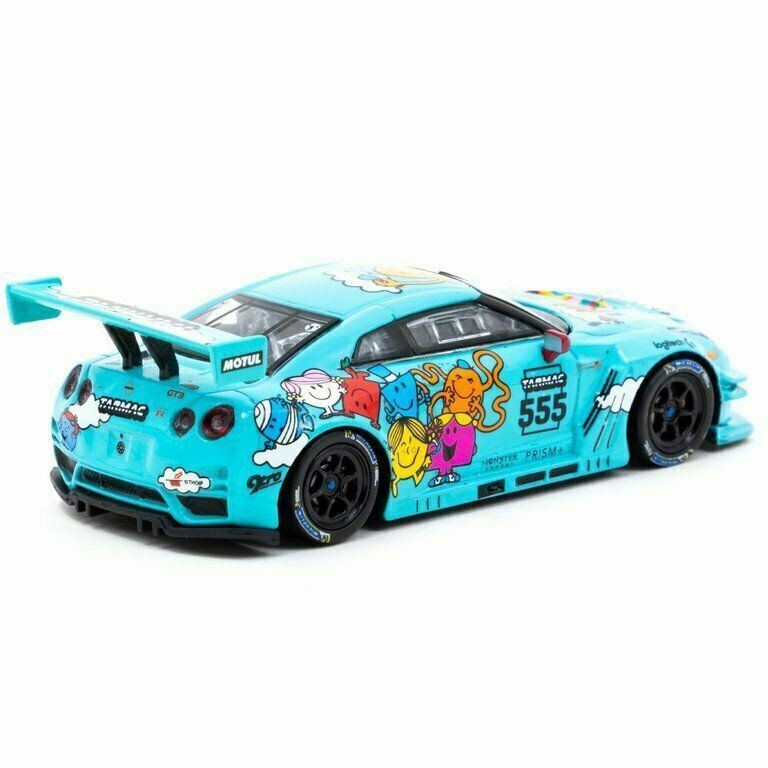 Tarmac Works - Mr Men Little Miss Nissan GT-R Nismo GT3 Legion of racers 2020 Overall Champion - Scale 1:64