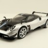 Tarmac Works - Pagani Huayra BC Grigio Mercurio Silver Black - Scale 1:64
