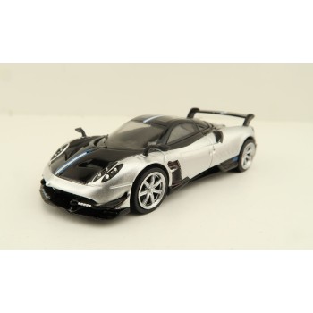 Tarmac Works - Pagani Huayra BC Grigio Mercurio Silver Black - Scale 1:64