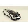 Tarmac Works - Pagani Huayra BC Grigio Mercurio Silver Black - Scale 1:64