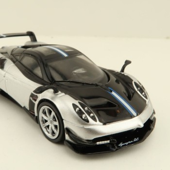 Tarmac Works - Pagani Huayra BC Grigio Mercurio Silver Black - Scale 1:64