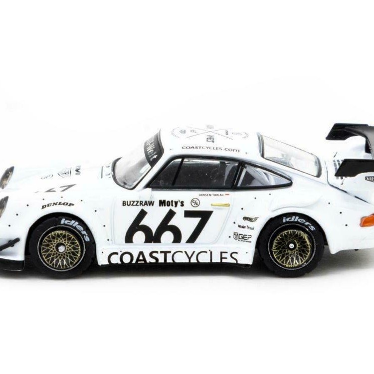 Tarmac Works - RWB 930 Porsche Coast Cycles - Scale 1:64