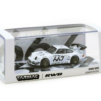 Tarmac Works - RWB 930 Porsche Coast Cycles - Scale 1:64