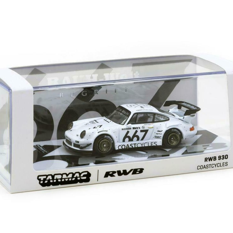 Tarmac Works - RWB 930 Porsche Coast Cycles - Scale 1:64