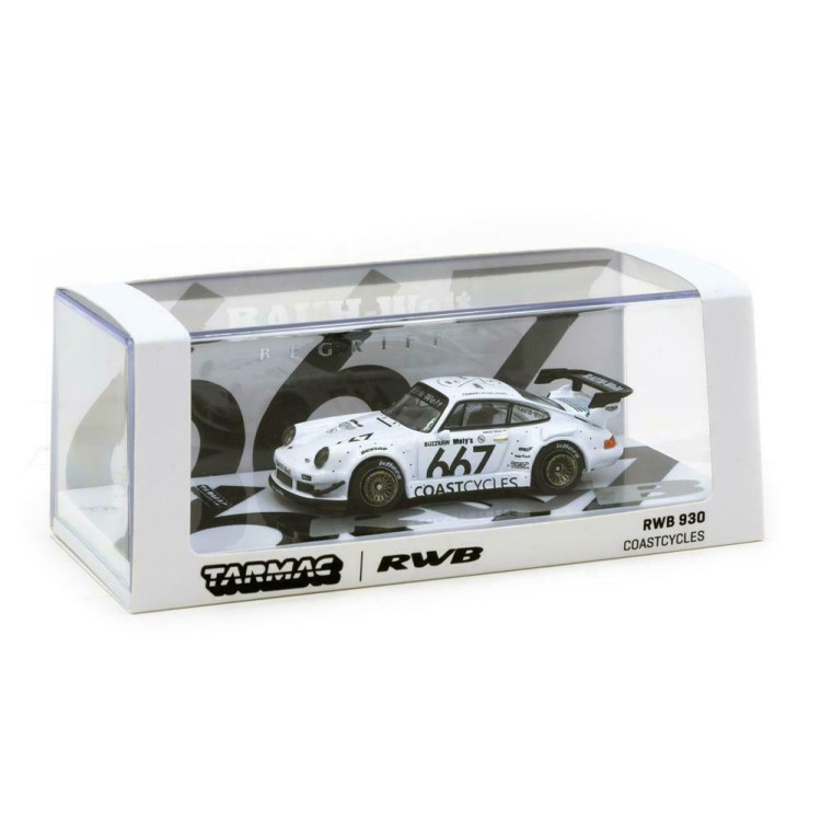 Tarmac Works - RWB 930 Porsche Coast Cycles - Scale 1:64