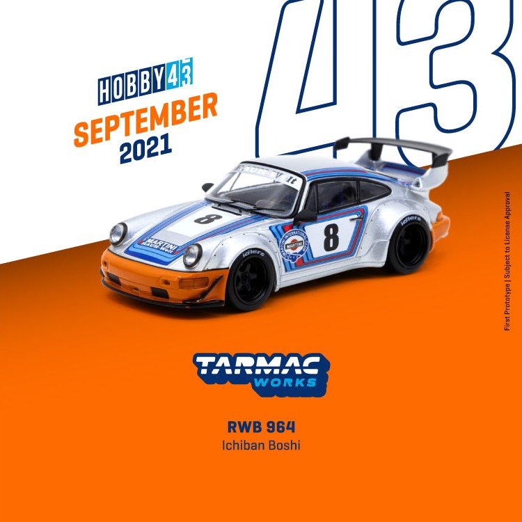 Tarmac Works - RWB 964 Ichiban Boshi Porsche - Scale 1:64