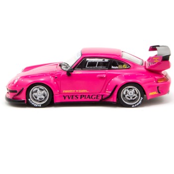 Tarmac Works - RWB 993 Porsche Yves Piaget Silver Rims China Special Edition - Scale 1:64