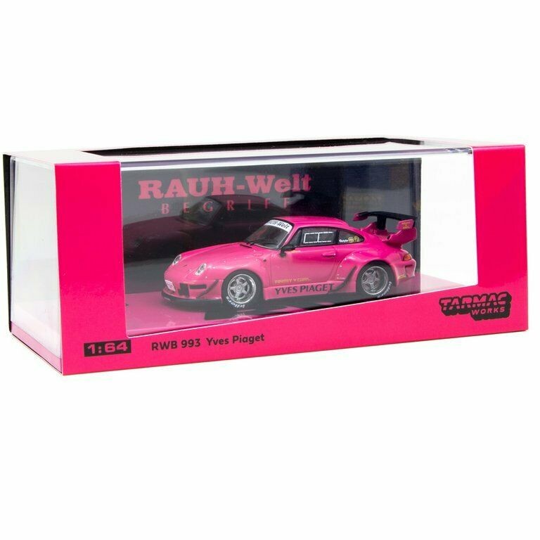 Tarmac Works - RWB 993 Porsche Yves Piaget Silver Rims China Special Edition - Scale 1:64
