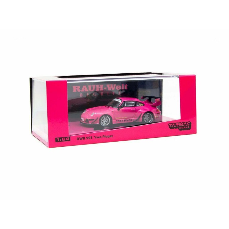 Tarmac Works - RWB 993 Porsche Yves Piaget Silver Rims China Special Edition - Scale 1:64