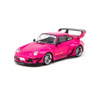 Tarmac Works - RWB 993 Porsche Yves Piaget Silver Rims China Special Edition - Scale 1:64