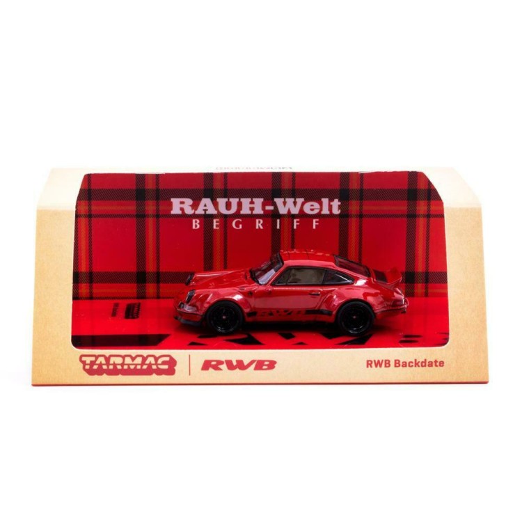 Tarmac Works - Red RWB Porsche Backdate 1st Version of New Tooling - Scale 1:64