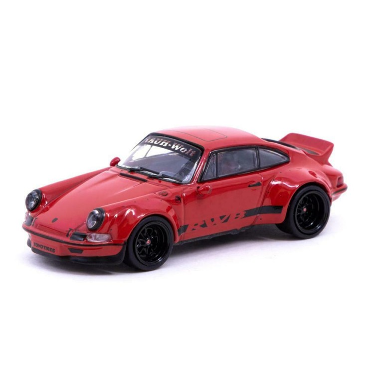 Tarmac Works - Red RWB Porsche Backdate 1st Version of New Tooling - Scale 1:64