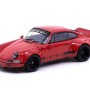 Tarmac Works - Red RWB Porsche Backdate 1st Version of New Tooling - Scale 1:64