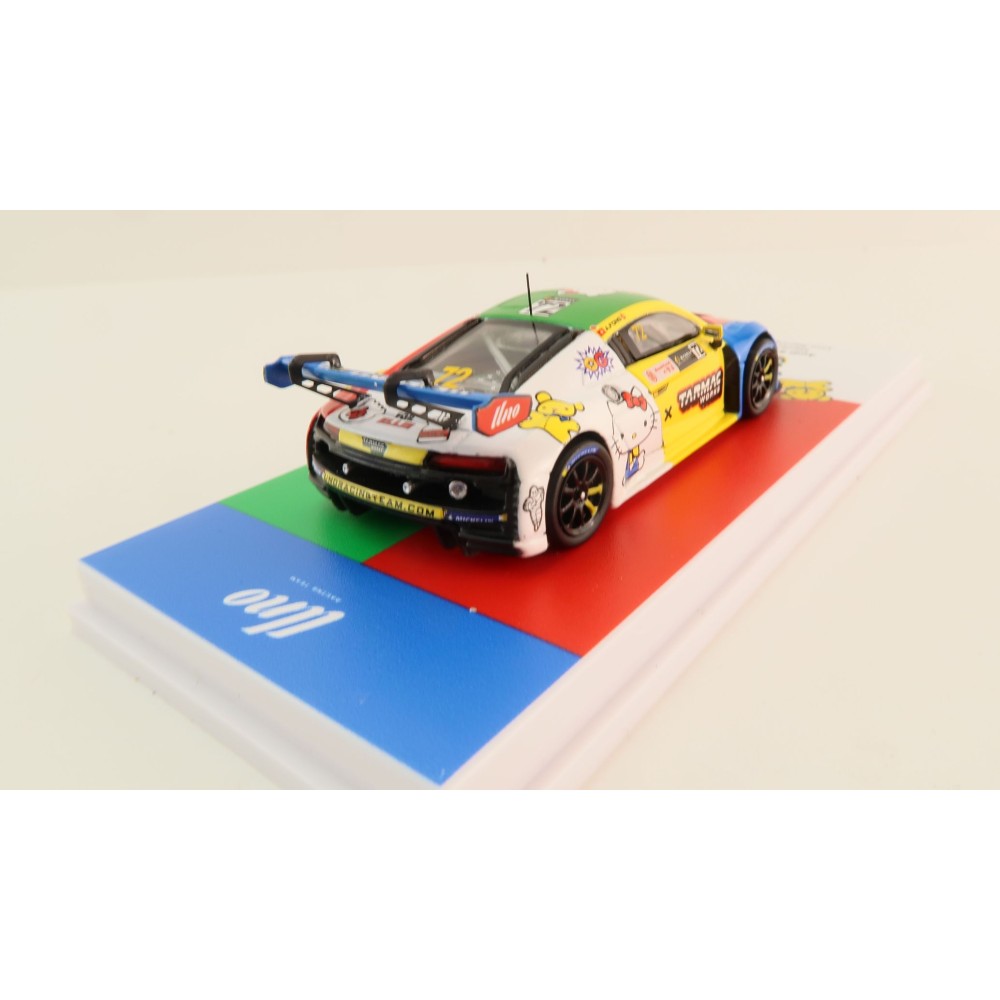 Tarmac Works T64-043-22MGP72 Audi R8 Lms GT3 Evo II Macau Gt Cup 2022 Hello Kitty - Scale 1:64