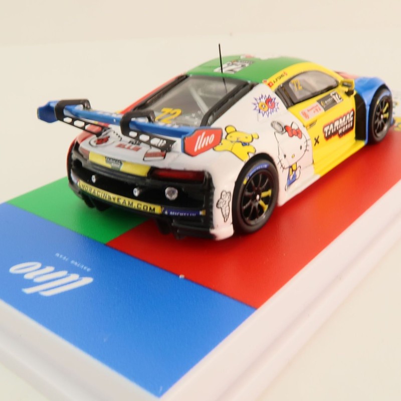 Tarmac Works T64-043-22MGP72 Audi R8 Lms GT3 Evo II Macau Gt Cup 2022 Hello Kitty - Scale 1:64