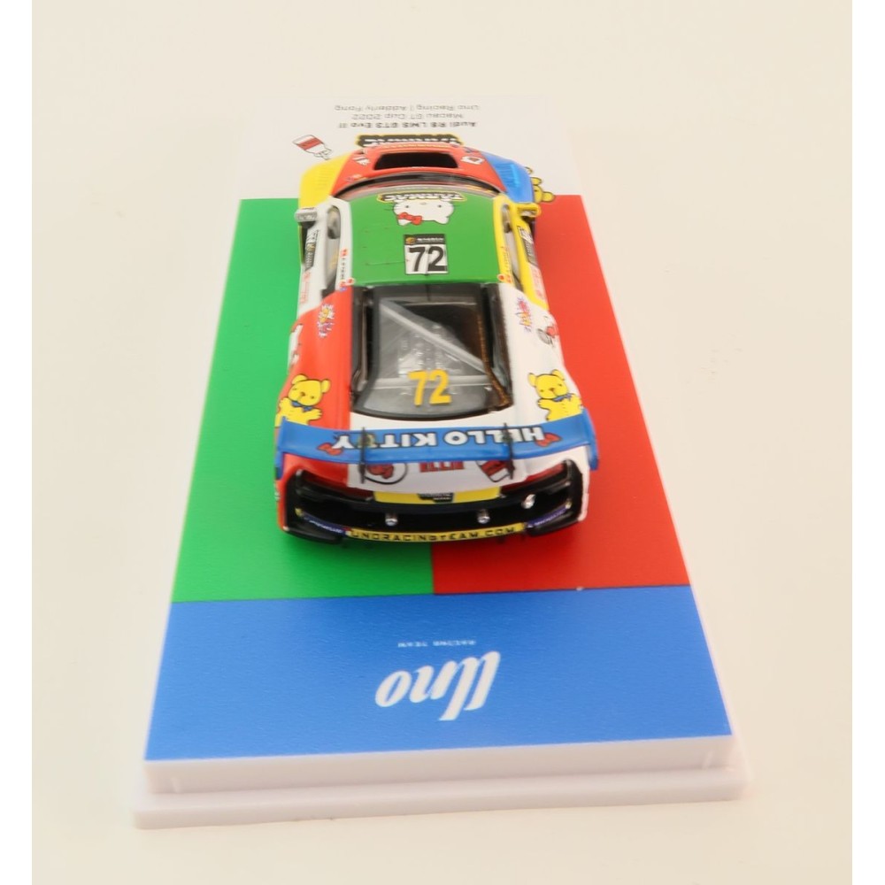 Tarmac Works T64-043-22MGP72 Audi R8 Lms GT3 Evo II Macau Gt Cup 2022 Hello Kitty - Scale 1:64