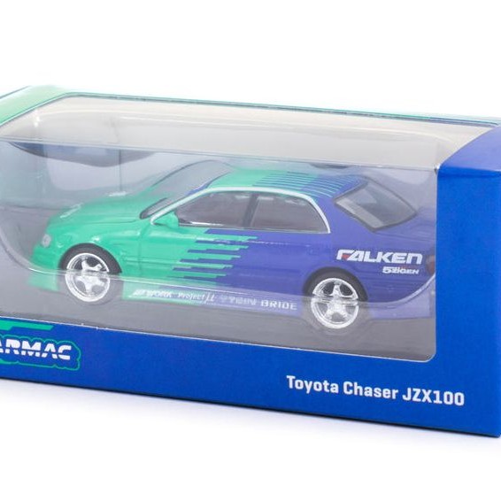 Tarmac Works T64G-007-FA - Toyota Chaser JZX100 - Falken - Scale 1:64