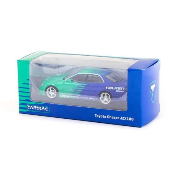 Tarmac Works T64G-007-FA - Toyota Chaser JZX100 - Falken - Scale 1:64