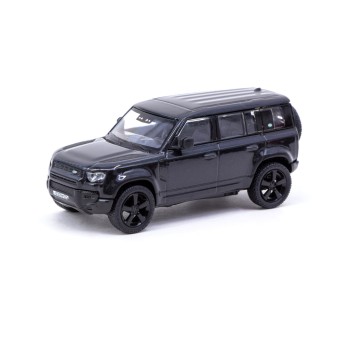 Tarmac Works T64G-020-BK - Land Rover Defender 110 - Black Metallic - Scale 1:64