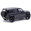 Tarmac Works T64G-020-BK - Land Rover Defender 110 - Black Metallic - Scale 1:64
