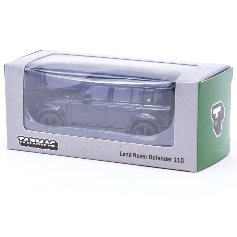 Tarmac Works T64G-020-BK - Land Rover Defender 110 - Black Metallic - Scale 1:64