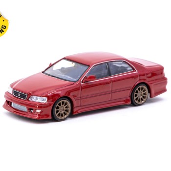 Tarmac Works TW64G-TL007-RE - VERTEX Toyota Chaser JZX100 - Red Metallic - Scale 1:64
