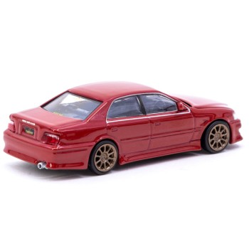 Tarmac Works TW64G-TL007-RE - VERTEX Toyota Chaser JZX100 - Red Metallic - Scale 1:64